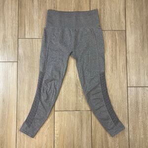Fabletics High Rise Sync Seamless Mesh Panel Leggings Women’s M Gray 7/8 Length